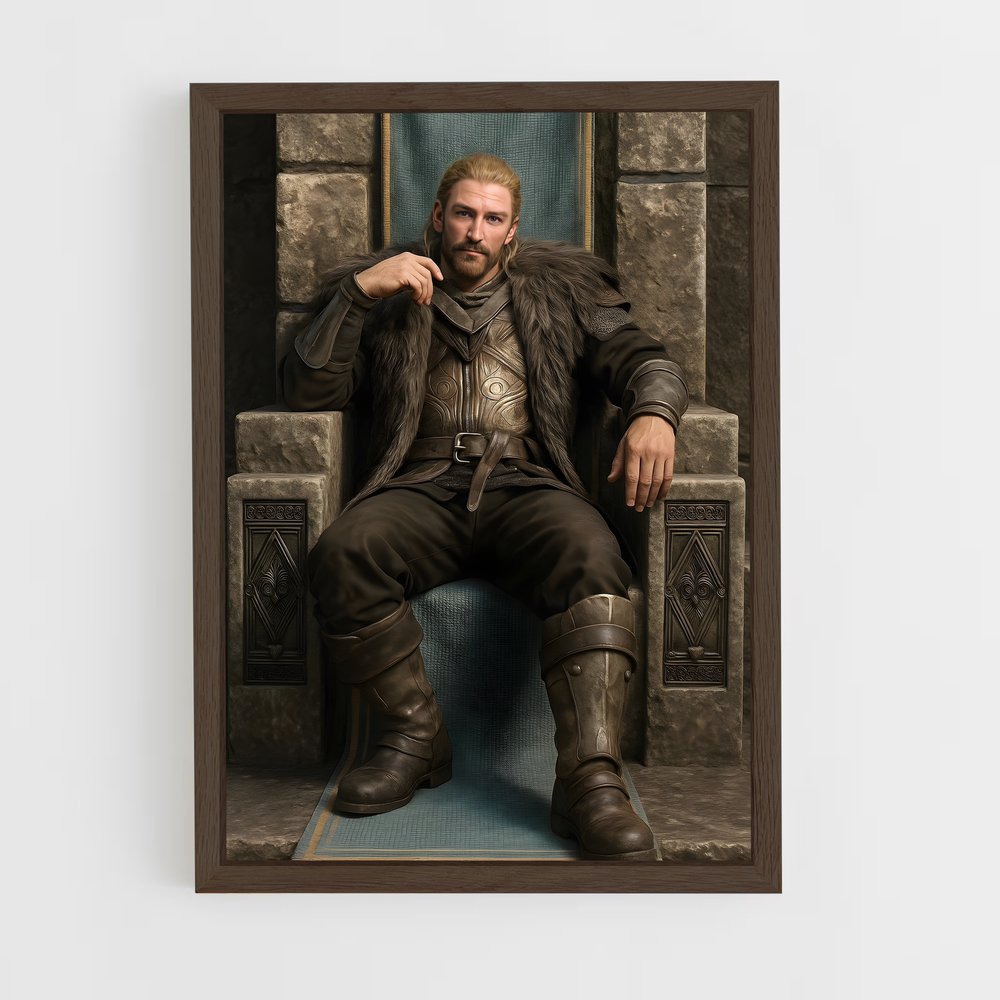 Poster Le Roi des Nords – affiche Skyrim (vue 5)